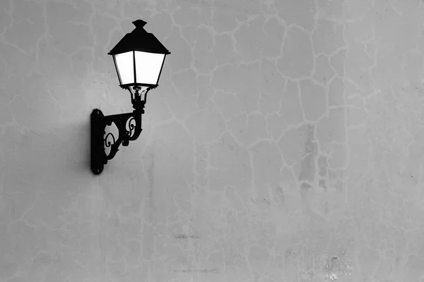 Linterna Pared Detalle Arquitectura Colonial Estilo Colonial Típico Santo Domingo —  Fotos de Stock