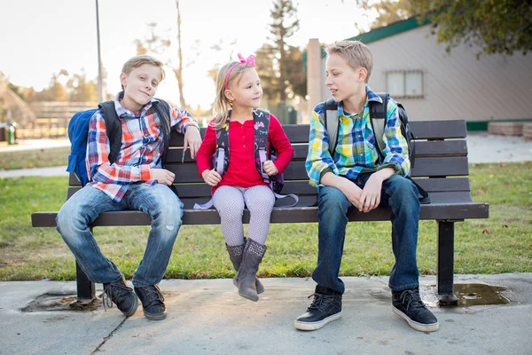 Schoolkinderen — Stockfoto