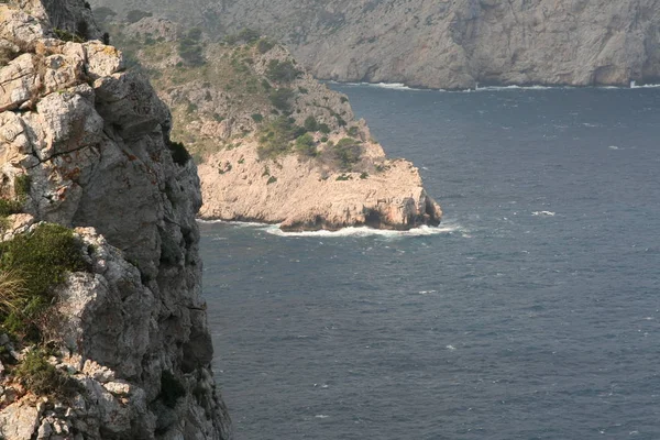 Mallorcas Steniga Kust Medelhavet — Stockfoto