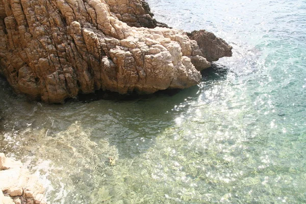 Stony Coast Mallorca Mediterranean Sea — Stock Photo, Image