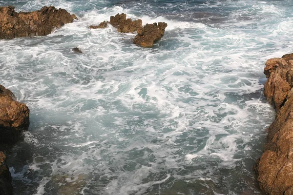 Stenige Kust Van Mallorca Middellandse Zee — Stockfoto