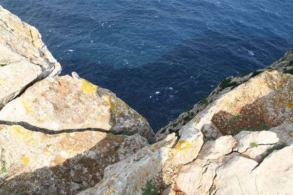 Stenige Kust Van Mallorca Middellandse Zee — Stockfoto