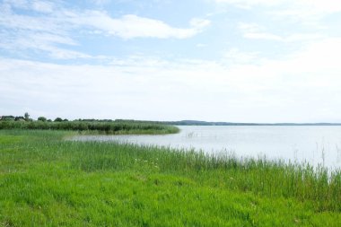 Zempin 'in adadaki durgun sularına bak.