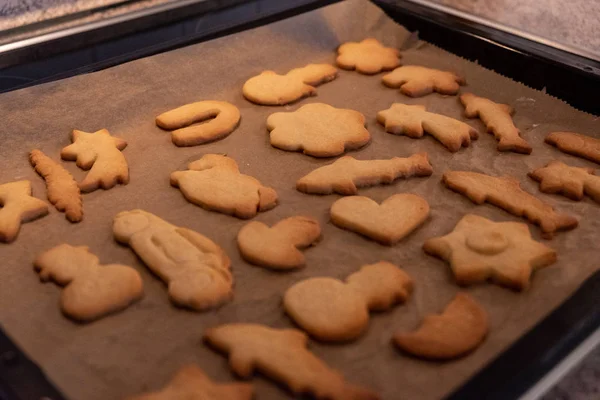 Galletas caseras para Navidad — Foto de Stock