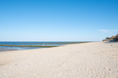 Zempin plajının manzarası