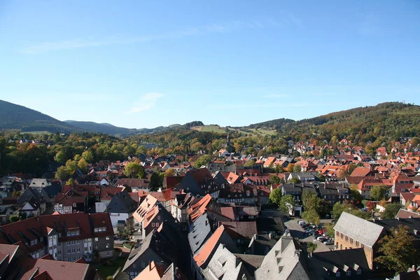 View Goslar Lower Saxony Harz Mountains Sunny Day — Stock Photo, Image