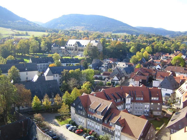 View Goslar Lower Saxony Harz Mountains Sunny Day — Stock Photo, Image