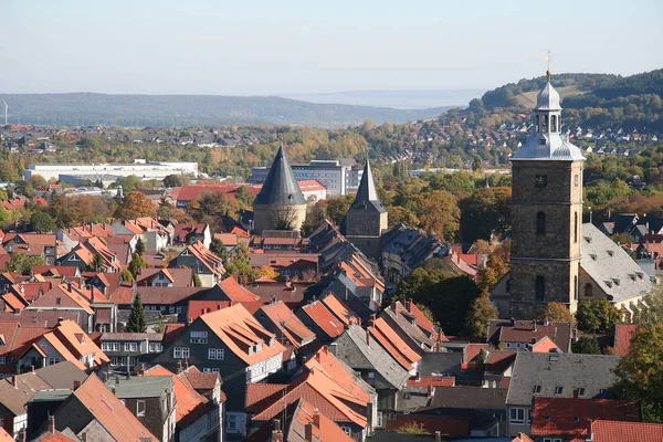 View Goslar Lower Saxony Harz Mountains Sunny Day — Stock Photo, Image