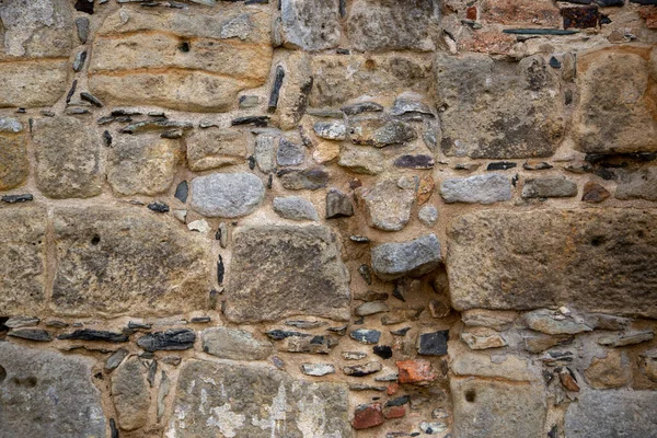 Muro Pietra Pietra Naturale Arenaria Come Sfondo Texture — Foto Stock