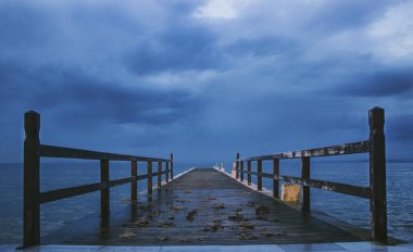 Güzel deniz manzarası