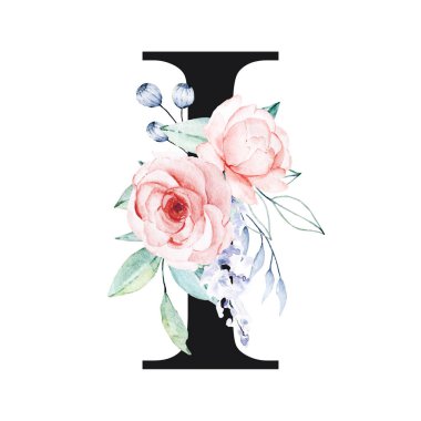 Çiçekli, güzel bir mektup. Çiçekli, yapraklı.