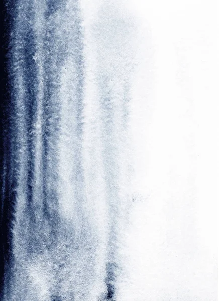 Aquarell Blue Grunge Hintergrund Malerei Textur — Stockfoto