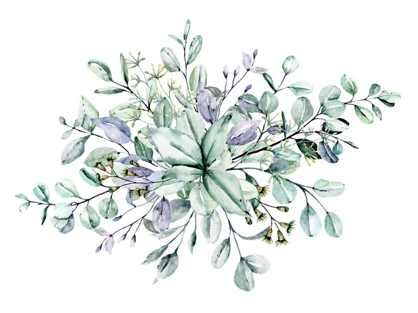 Çiçeksel resim kompozisyonu, suluboya çizim. 