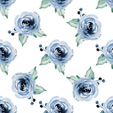 Suluboya boya, çiçeksiz desen, kumaş duvar kağıdı deseni.