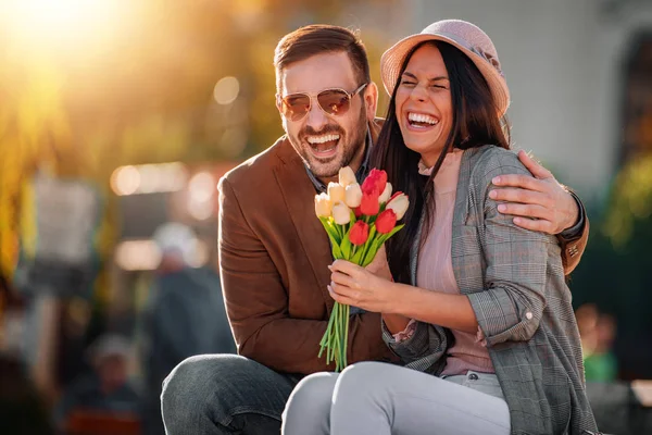 Valentinstag feiern — Stockfoto