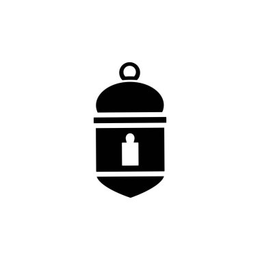 fener simgesi grafik tasarım şablonu izole edildi