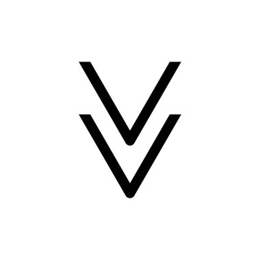 aşağı ok simgesi vektör tasarımı