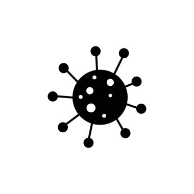 corona virüs grafik tasarım şablonu