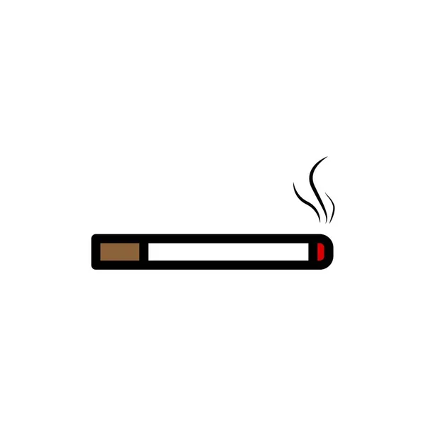 Cigarrillos Vector Gráfico Diseño Ilustración — Archivo Imágenes Vectoriales