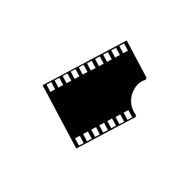 film strip vektör grafik tasarım örnekleme şablonu