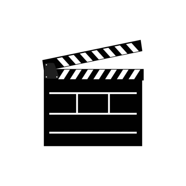 Film Clapper Board Vectoriel Illustration Conception Graphique — Image vectorielle
