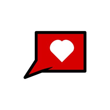 Sohbet eden vektör grafik tasarımı çizimi