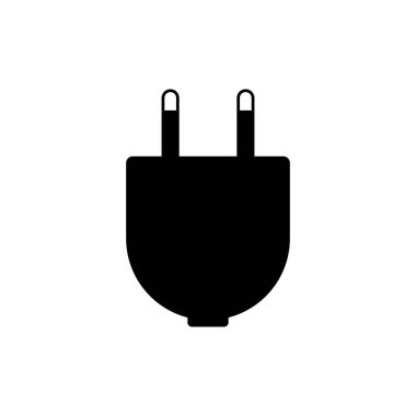 Elektrik prizi vektör grafik tasarımı çizimi