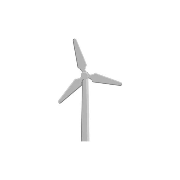 Windmill Vector Graphic Design Illustration — Stock Vector
