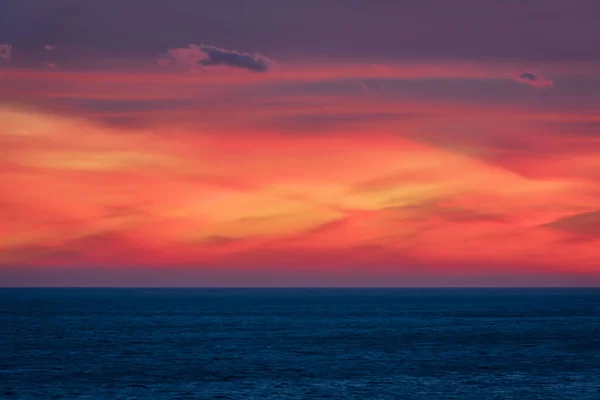 Sky Sea Colors Winter Sunset — Stock Photo, Image