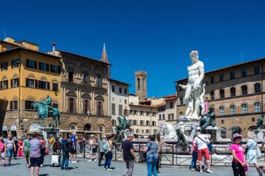 Michelangelo 'nun Floransa' daki Davut heykeli