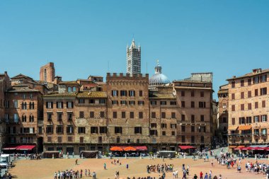 Siena 'daki Piazza del Campo