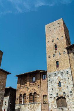 San gimignano için yapılan kule