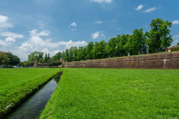 The walls of Lucca — Stock Photo, Image