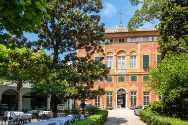 İtalya 'da Sestri Levante' deki Villa Balbi Oteli.
