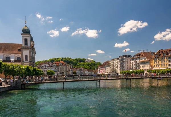 Luzern i Schweiz — Stockfoto