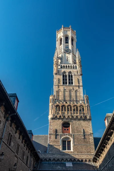 Belfry of Brygge, Belgien — Stockfoto
