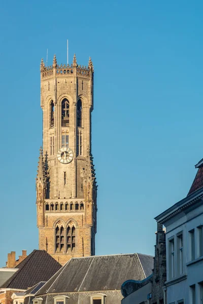 Belfry of Bruges, Belgium — Stock Photo, Image