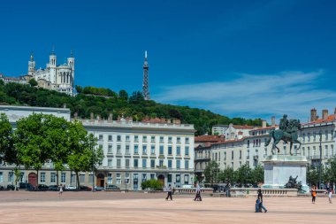 Lyon 'daki Bellecour Meydanı
