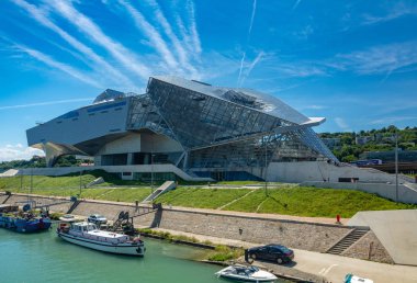 Musee des Confluences in Lyon, France clipart
