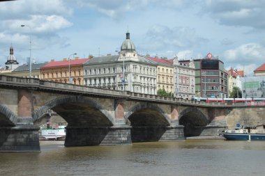 Panoramic view on old part of Prague