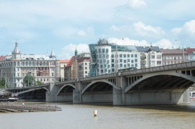 Panoramic view on old part of Prague