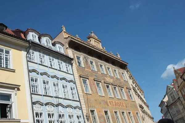 Panoramic view on old part of Prague
