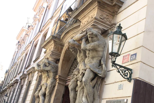 Panoramic view on old part of Prague