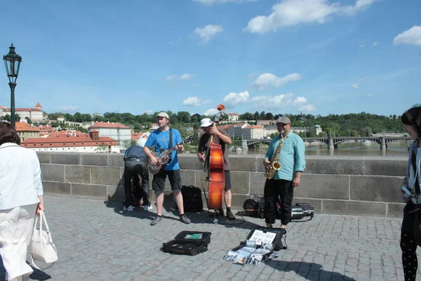 Panoramic view on old part of Prague