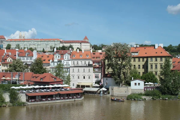 Panoramic view on old part of Prague