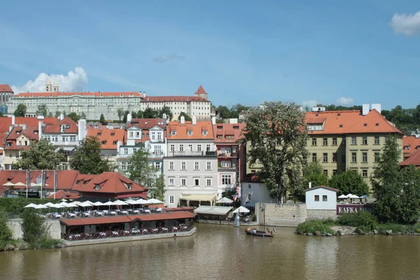 Panoramic view on old part of Prague