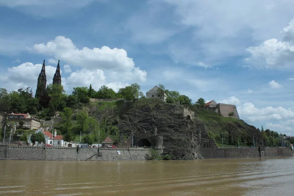Panoramic view on old part of Prague