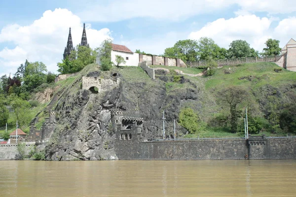 Panoramic view on old part of Prague