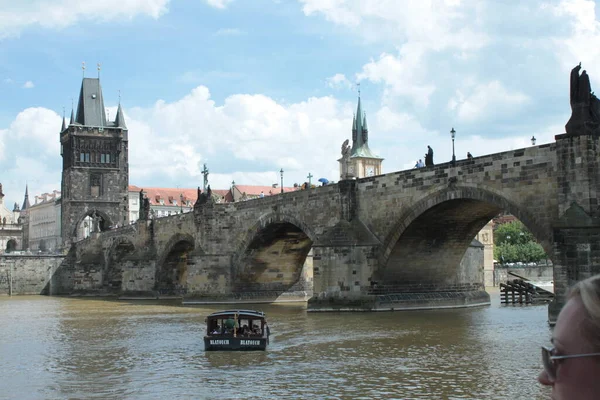 Panoramic view on old part of Prague