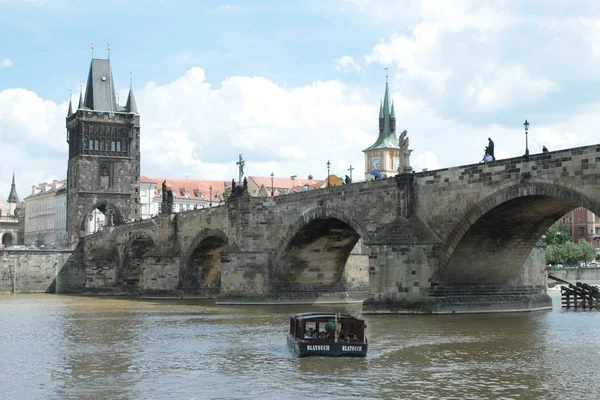 Panoramic view on old part of Prague